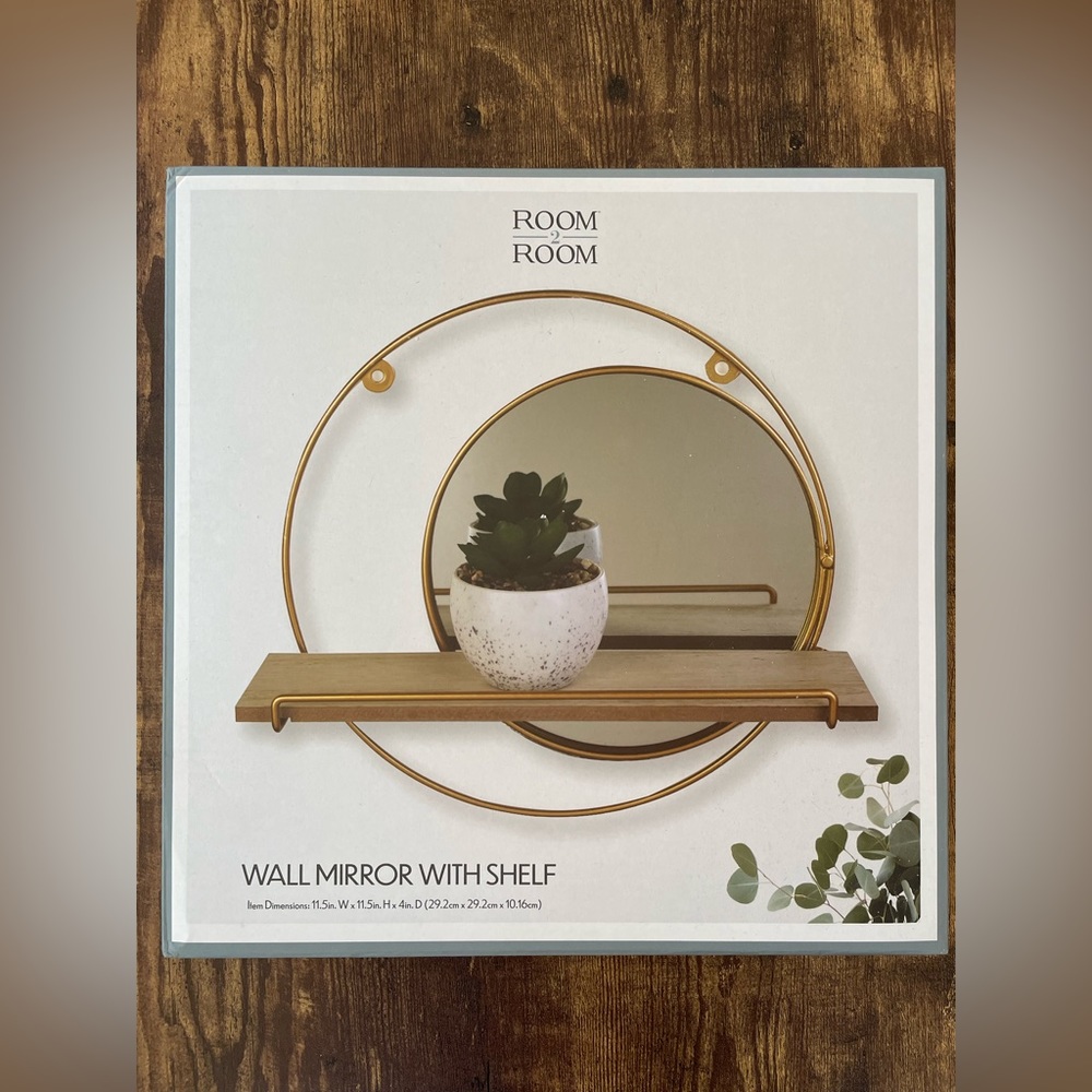 Mirror shelf